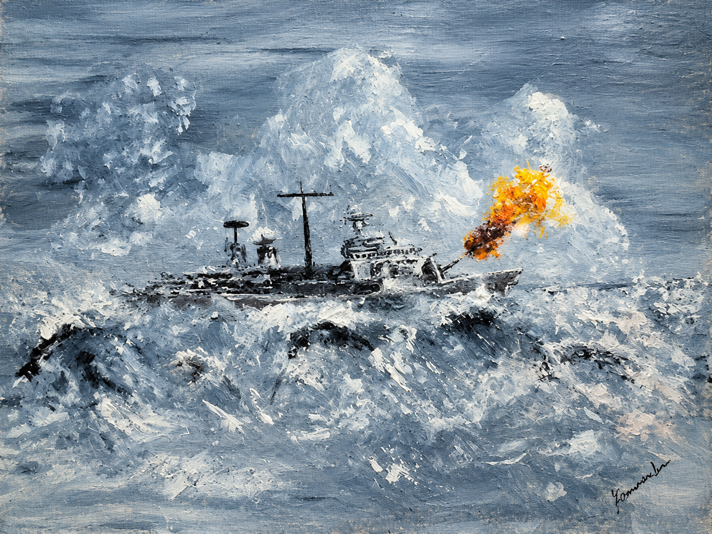 the storm